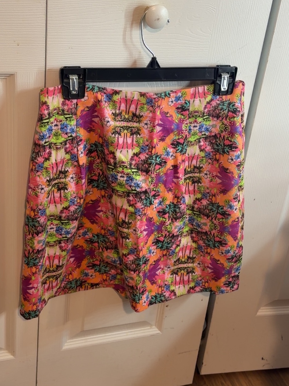 Victoria's Secret Pink Tropical Print Mini Skirt